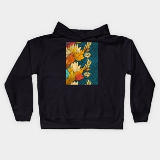 Autumnal Leaves Kids Hoodie